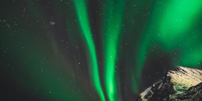 3876x5812 Northern Lights Aurora Mountain Snow Ice Norway - Free Stock Photos