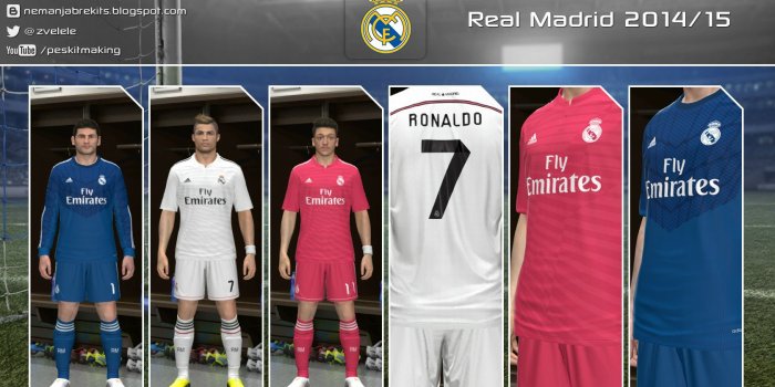 1680x1050 NemanjaBRE Kits: Real Madrid 2014/15 GDB