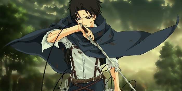 1332x850 Wallpaper art, guy, Shingeki No Kyojin, Attack of the titans, Levi