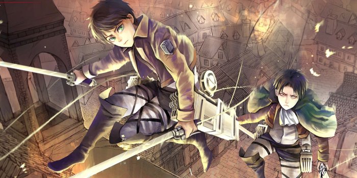 2560x1440 5090769 2560x1440 Levi Ackerman, Eren Yeager wallpaper and