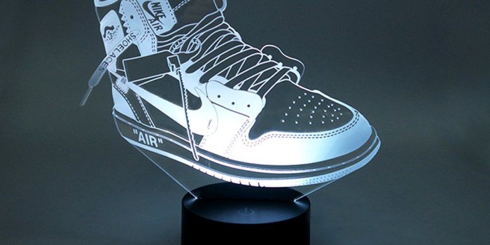 1024x768 Air Jordan 1 Off White | Sneaker LED Light | FREE SHIPPING