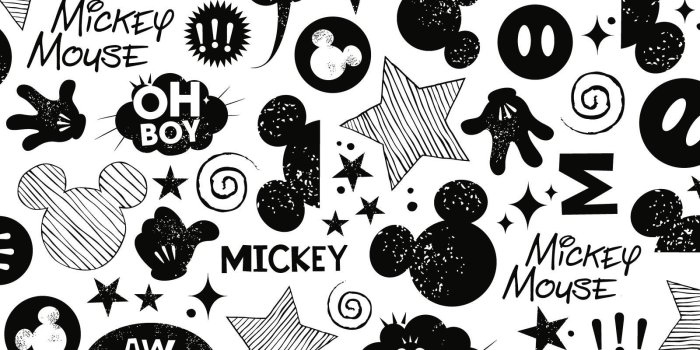 1600x1600 Mickey Mouse Wallpapers Black And White on MarkInternational.info