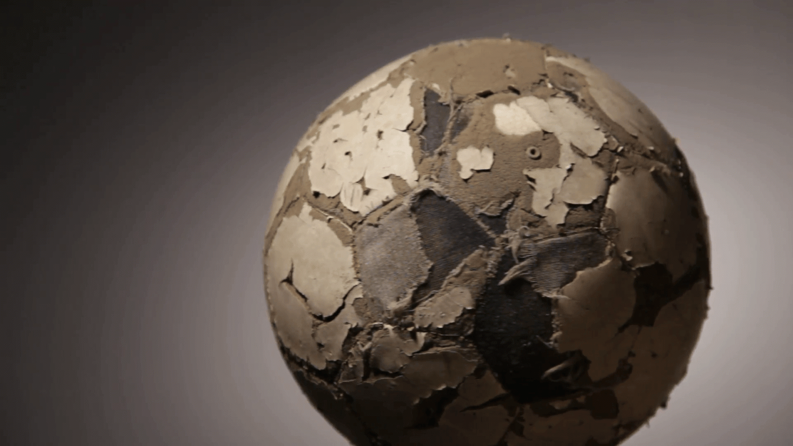 1920x1080 Old soccer ball rotates in continuous, seamless rotation Stock Video  Footage - Storyblocks Video