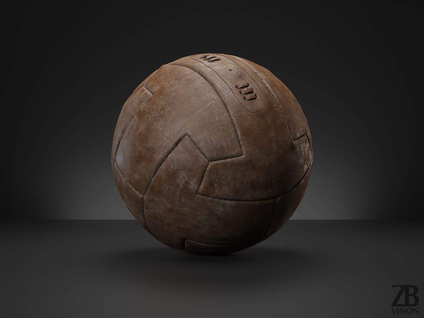 1400x1050 Vintage Leather Soccer Ball on Behance