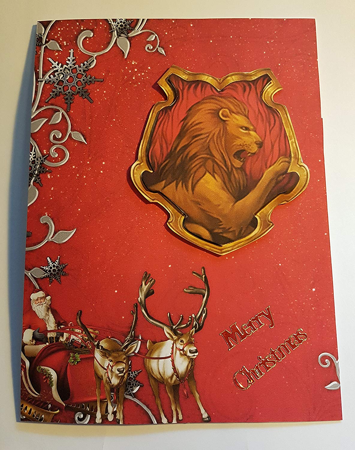 1184x1500 Handmade Harry Potter Inspired Christmas Card - With Pottermore