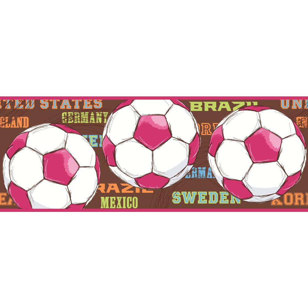 1000x1000 Friends Forever She Scores Soccer Border - Wallpaper & Border