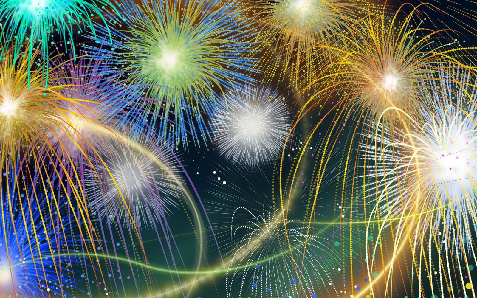 1920x1200 4th of July Fireworks - Wallpaper #34827