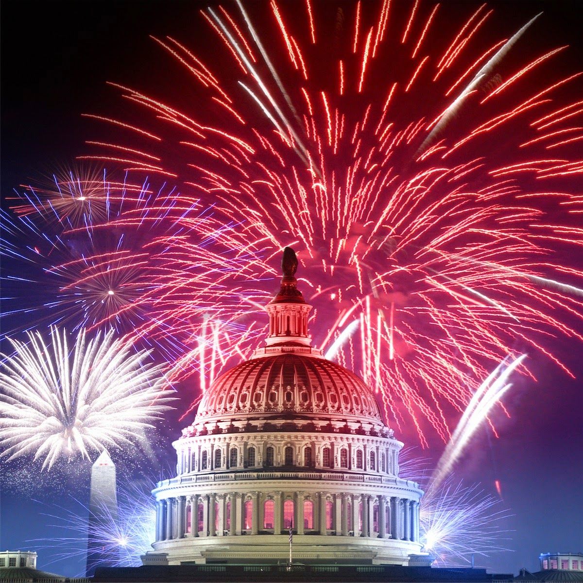 1200x1200 48+] 4th of July Wallpaper Fireworks on WallpaperSafari