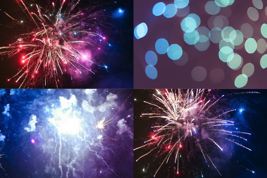 1100x733 Happy 4th of July Fireworks Free Stock Photo | picjumbo