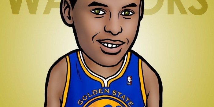 1024x1024 30+ NBA Cartoon Wallpapers - Download at WallpaperBro