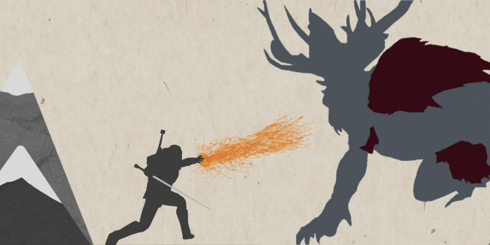 3840x1080 Homemade The Witcher Dual Monitor wallpaper : wallpapers