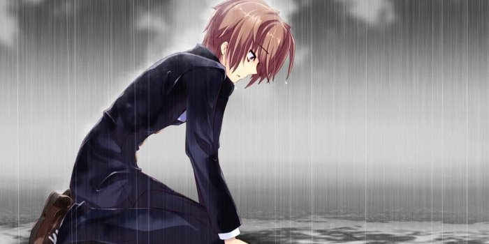 1920x1080 Sad Anime Boy Wallpaper Hd - Anime Boy Hd Wallpapers Sad Free