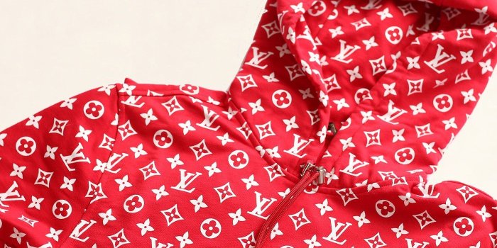 1400x1400 LV Red Supreme Logo - LogoDix