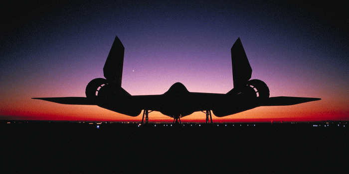 2040x1148 SR-71 Blackbird Sunset [2040x1148] : wallpapers