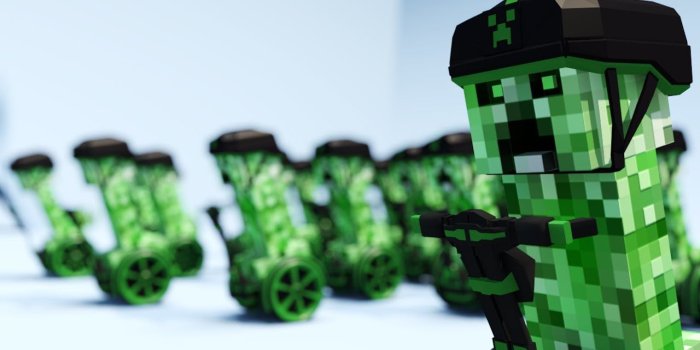 1280x720 Minecraft Creeper wallpaper | 1280x720 | #2609