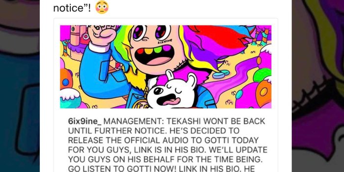 1600x1200 Rapper Tekashi 6ix9ine Is Not in Jail, Despite What He Wants You to