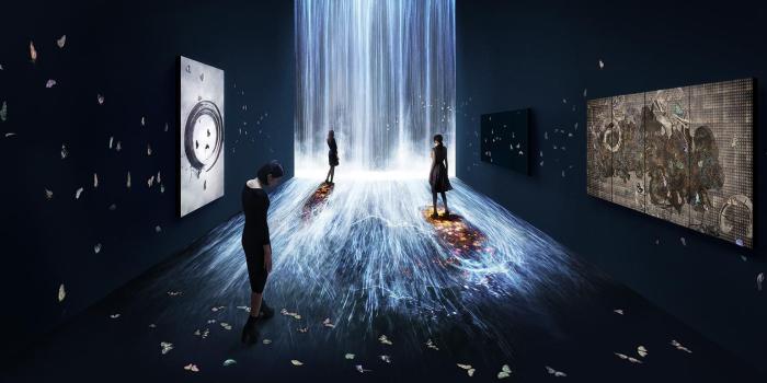 1540x944 Pace Gallery presents TeamLab's interactive light works | Wallpaper*
