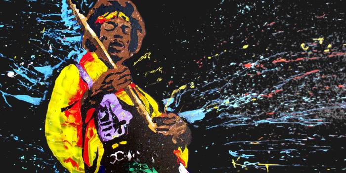 2700x1688 This wallpaper is out of this world : jimihendrix