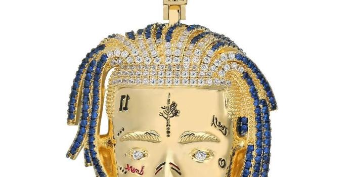 1000x1000 TOPGRILLZ Personalized Rapper XXXTentacion Pendant Necklace Men Iced Out CZ  Chains Hip Hop/Punk Gold Color Charms Jewelry Gifts