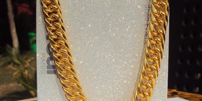 1000x912 SOLID HEAVY 14K YELLOW GOLD FINISH 11mm 24 INCHES RAPPERS MIAMI CUBAN LINK  CHAIN necklace 100% real gold, not solid not money.