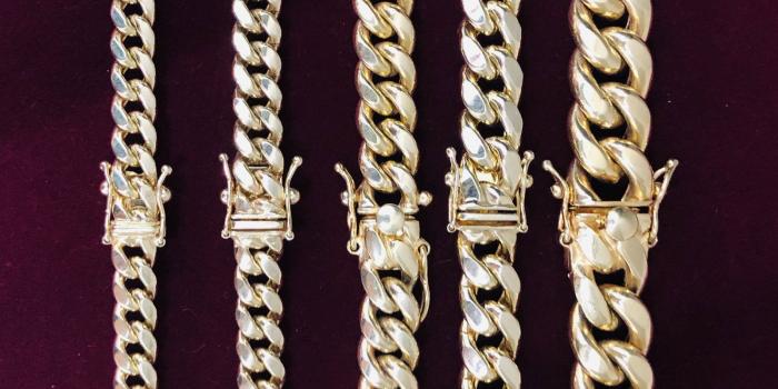 1600x1200 Lightweight Miami Cuban Link Chain - Box Lock (10K) – Popular Jewelry