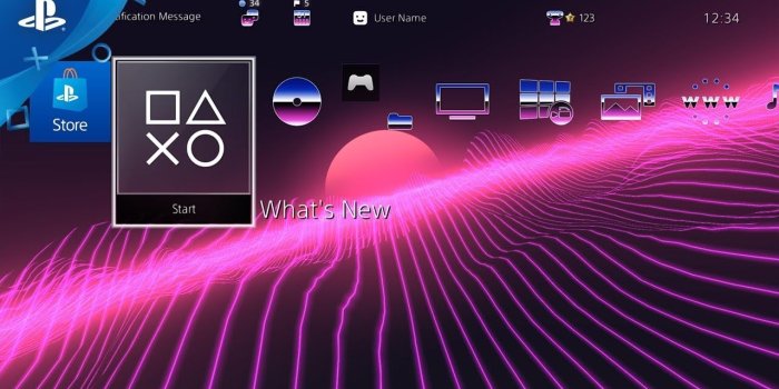 1280x720 Synthwave A/B Complete Dynamic Theme Bundle - Preview Trailer | PS4