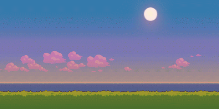 1920x1080 Pixel Art Landscapes in 2019 | Pixel art | Pixel art background