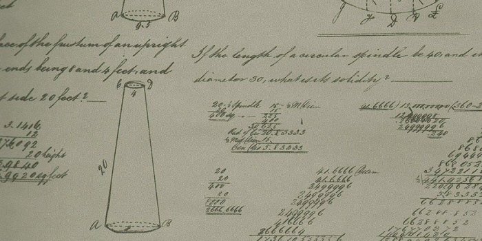 850x1105 Math Science Equations Navigator Wallpaper - Taupe - - Amazon.com