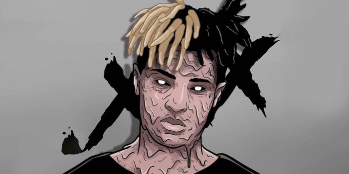 1280x720 Xxxtentacion Cartoon 1080x1080 Wallpaper