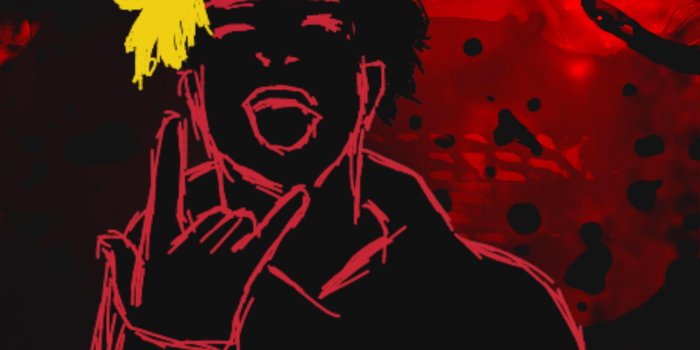 3464x3464 23+] XXXTentacion Red Wallpapers on WallpaperSafari