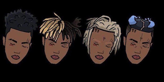 1242x1042 Xxxtentacion Face Cartoon Wallpaper – Gala Bakken Design