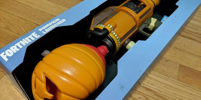 1600x1200 Fortnite Light-Up Pumpkin Launcher with Sound Halloween Costume Prop Epic  Games