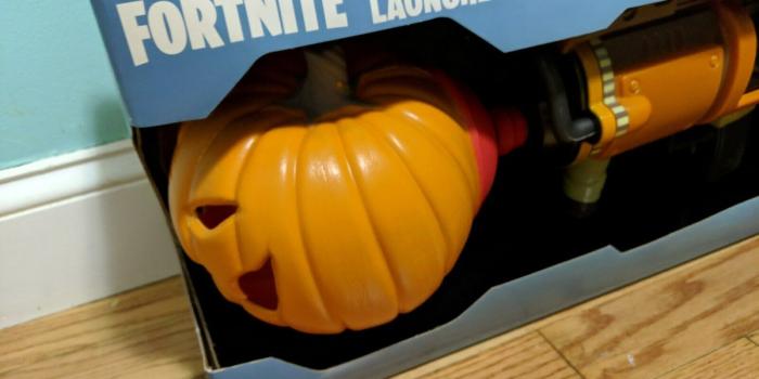 1600x1200 Fortnite Light-Up Pumpkin Launcher with Sound Halloween Costume Prop Epic  Games