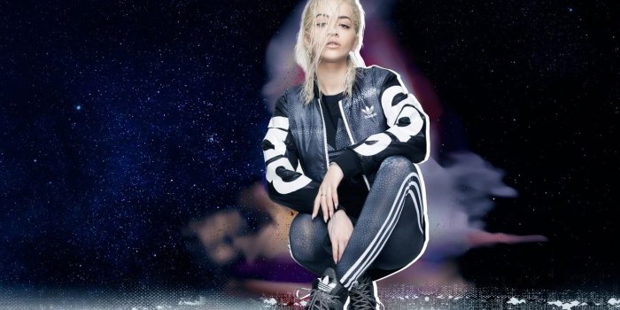 1332x850 Wallpaper clothing, blonde, costume, photoshoot, Adidas, brand, Rita
