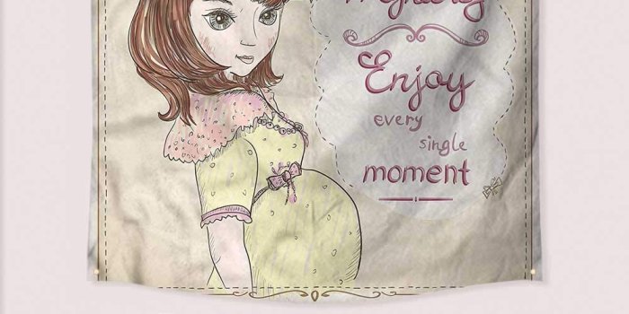 1000x1000 Amazon.com: Luckyee Quotes Beach Throw Blanket Pregnancy Themed