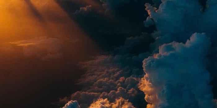 1000x1250 Flying through a storm into the sunset. | HD photo by Tom Barrett