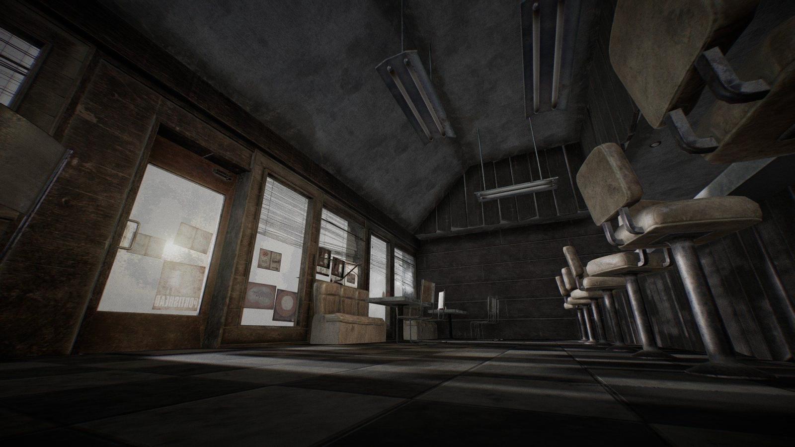 1920x1080 Silent Hill's Cafe 5to2 inspired scene. - Buy Royalty Free 3D model