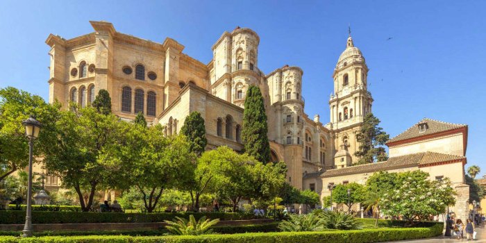 1600x900 Parking in Malaga Cathedral - Malaga - Saba Parkings