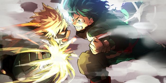 1680x1050 My Hero Academia - Izuku Midoriya,Katsuki Bakugo,Deku,Kacchan HD