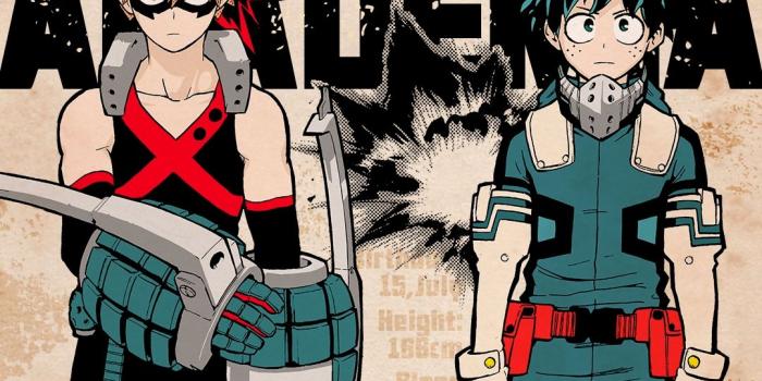 1080x1920 Kisekae Jump Deku & Bakugo Wallpaper : BokuNoHeroAcademia