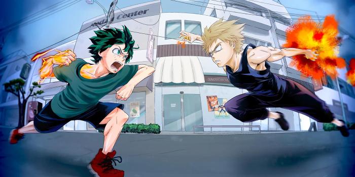 1920x1080 Izuku Midoriya,Deku - Katsuki Bakugo,Kacchan HD wallpaper download