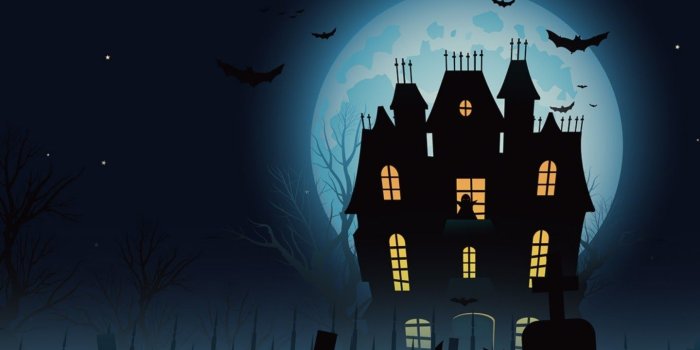 1440x2560 haunted house halloween wallpaper - ImgSnap.com