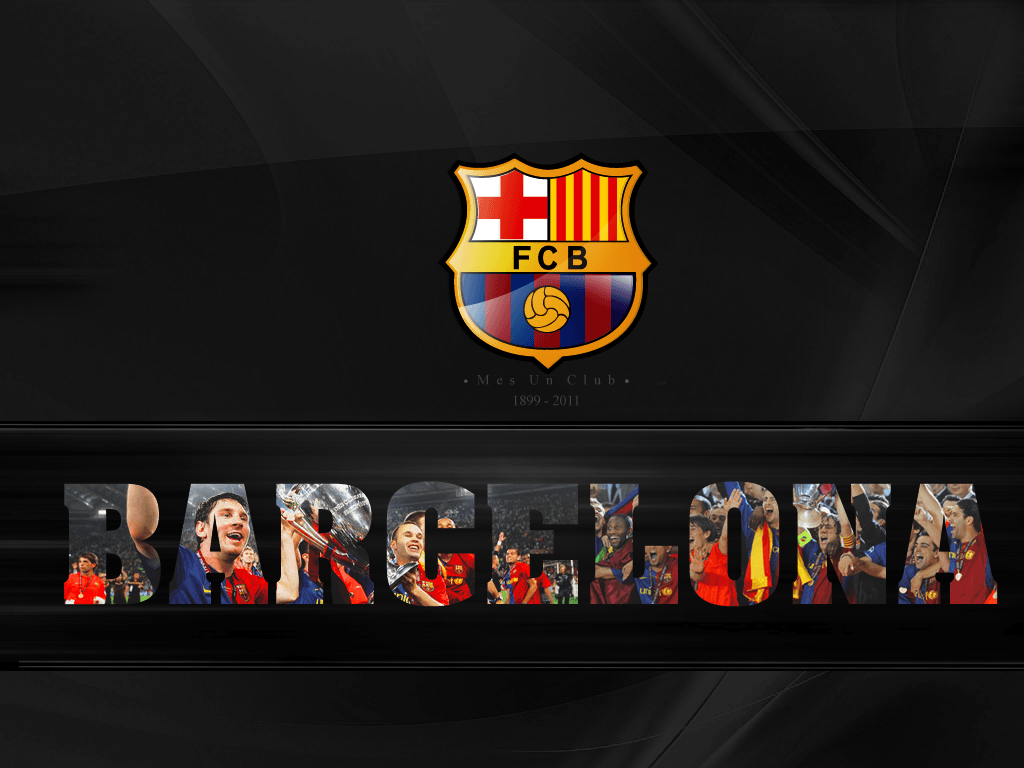 1024x768 FC Barcelona Logo Desktop Wallpaper - Wallpapers Browse