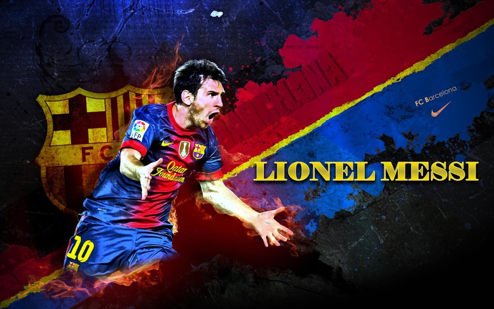 1920x1200 Lionel Messi FC Barcelona Desktop Wallpaper - Brand Thunder