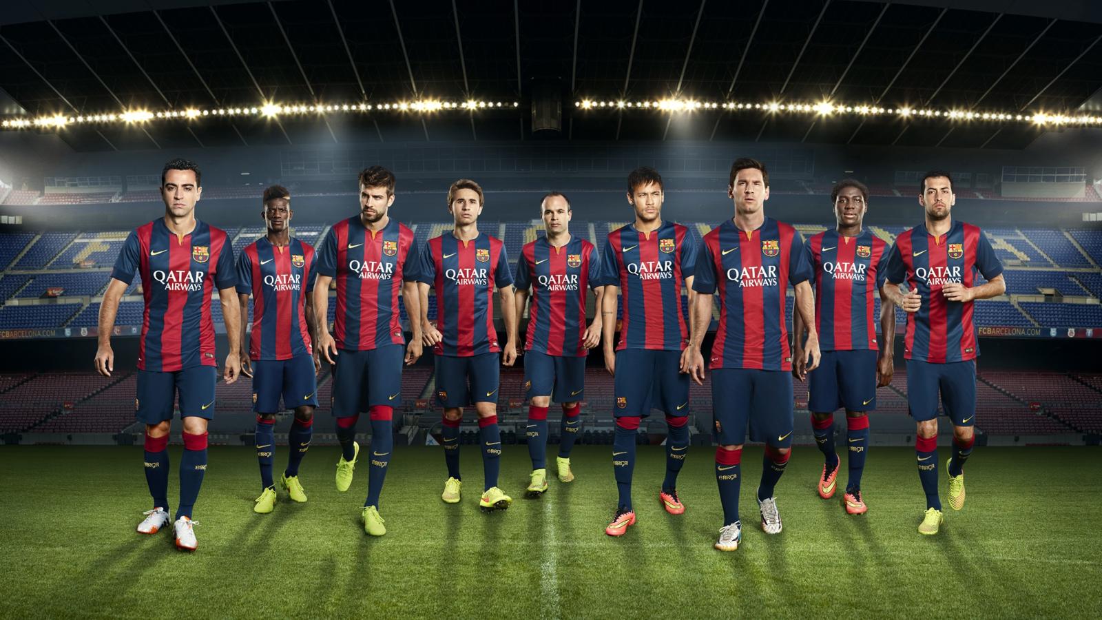 2560x1440 Barcelona Football Club Team Desktop Wallpaper