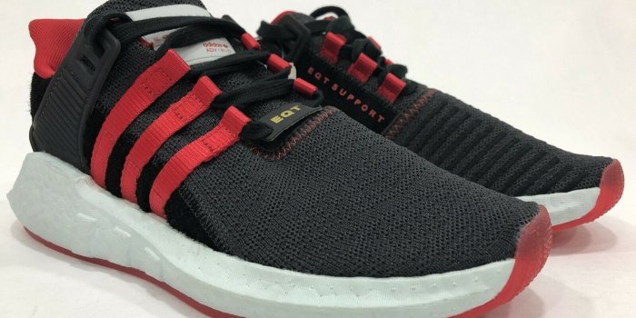 1600x1200 adidas Eqt Support 93/17 Yuanxiao Running Shoes Black - Mens - Sz 6