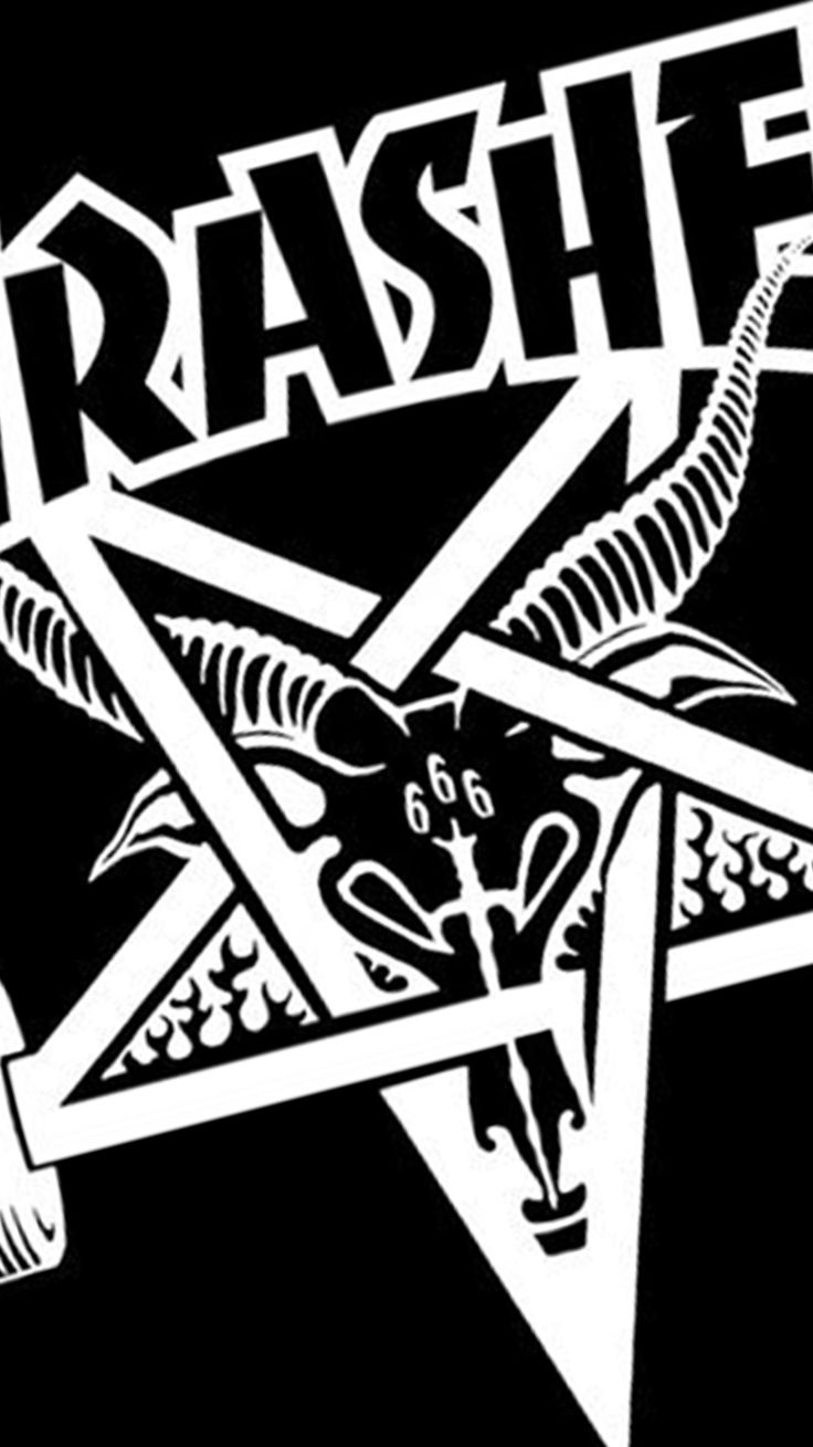 736x1309 Thrasher Magazine Logo Wallpaper