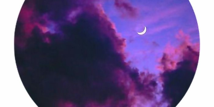 920x960 tumblr #aesthetic #pastel #space #stars #moon - Dark Clouds With