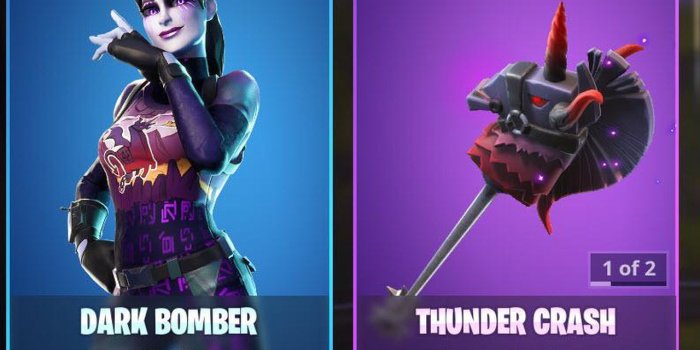 1280x868 Here's Fortnite's Awesome Cube-Corrupted Dark Bomber Skin, Now Live