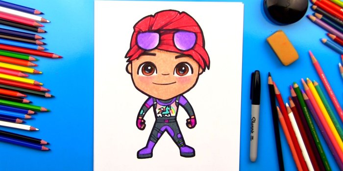 1920x1080 How To Draw Brite Bomber From Fortnite - Art For Kids Hub -